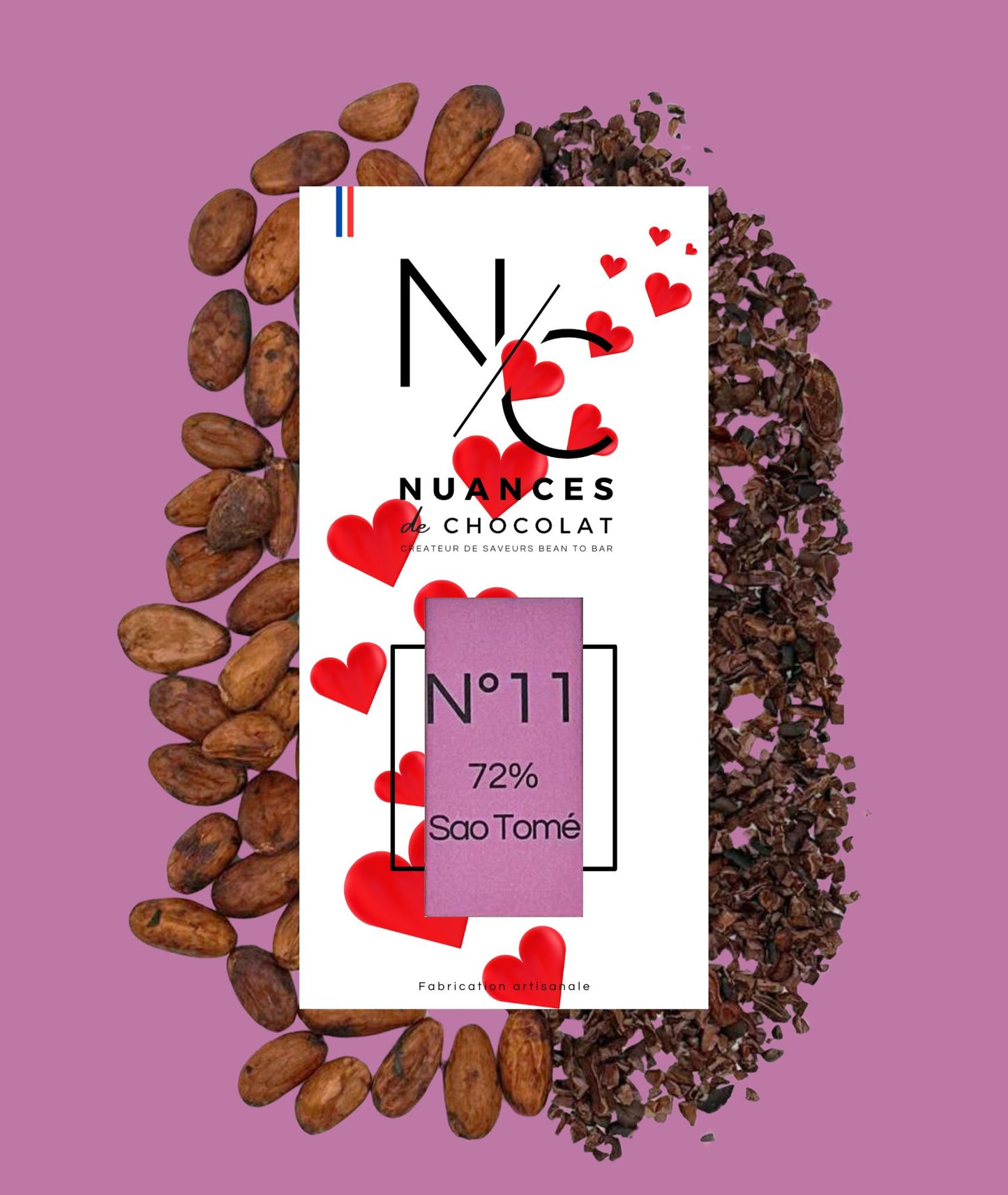N°11 Tablette Sao Tomé 72%