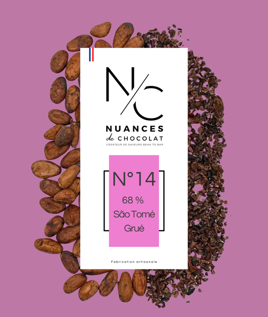 N°14 Tablette Sao Tomé Grué 68 %